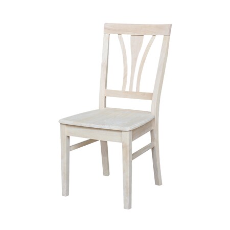 Whitewood Industries Set of 2 Fanback Chair s, Unfinished C-918P